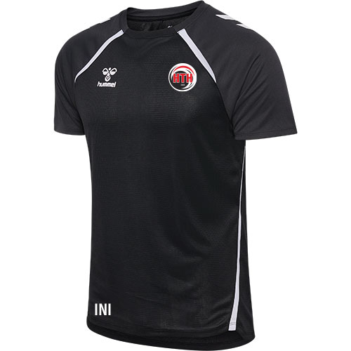 HT Heckengäu - HMLLEAD 2.0 Jersey S/S Black/Asphalt Herren