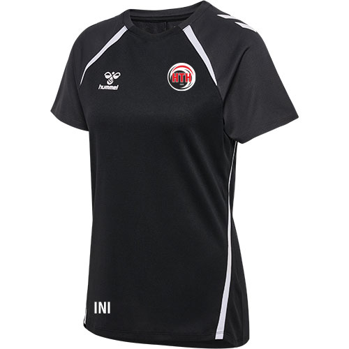 HT Heckengäu - HMLLEAD 2.0 Jersey S/S Black/Asphalt Damen